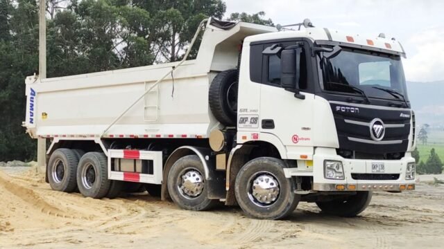 Foton GTL 12 Wheeler Dump Truck 8×4 for Sale and Delivery to  Nigeria